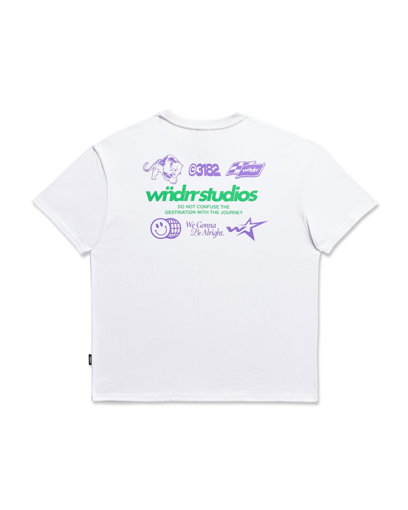 OVERSTEER BOX FIT TEE - WHITE