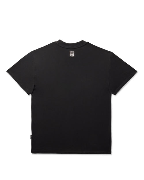 ARCHETYPE BOX FIT TEE - BLACK