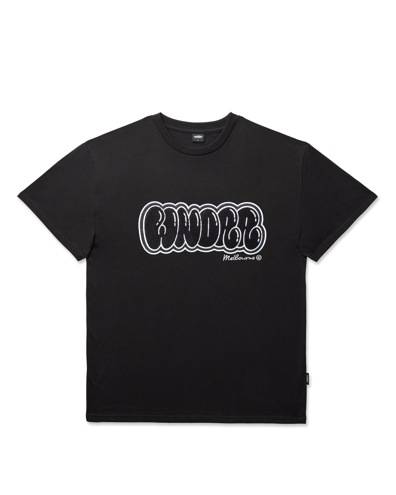 BLISSED HEAVY WEIGHT TEE - BLACK