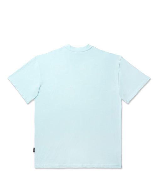 BLISSED HEAVY WEIGHT TEE - BABY BLUE