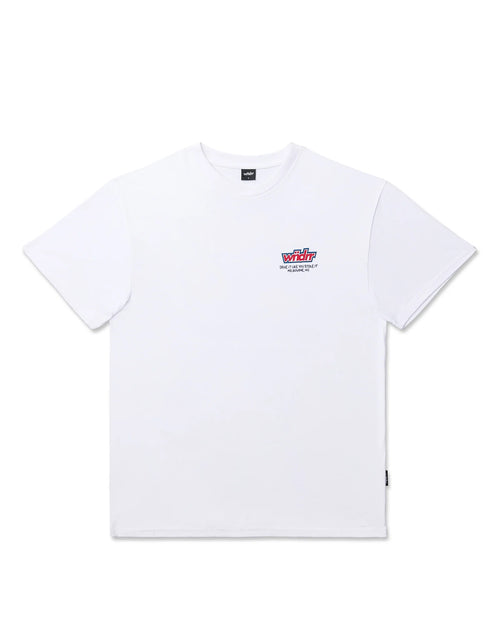 RIPSHIFT BOX FIT TEE - WHITE