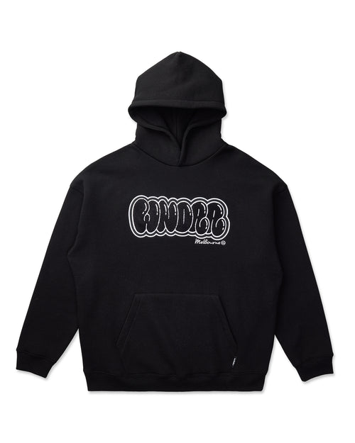 BLISSED HOOD SWEAT - BLACK/BLACK