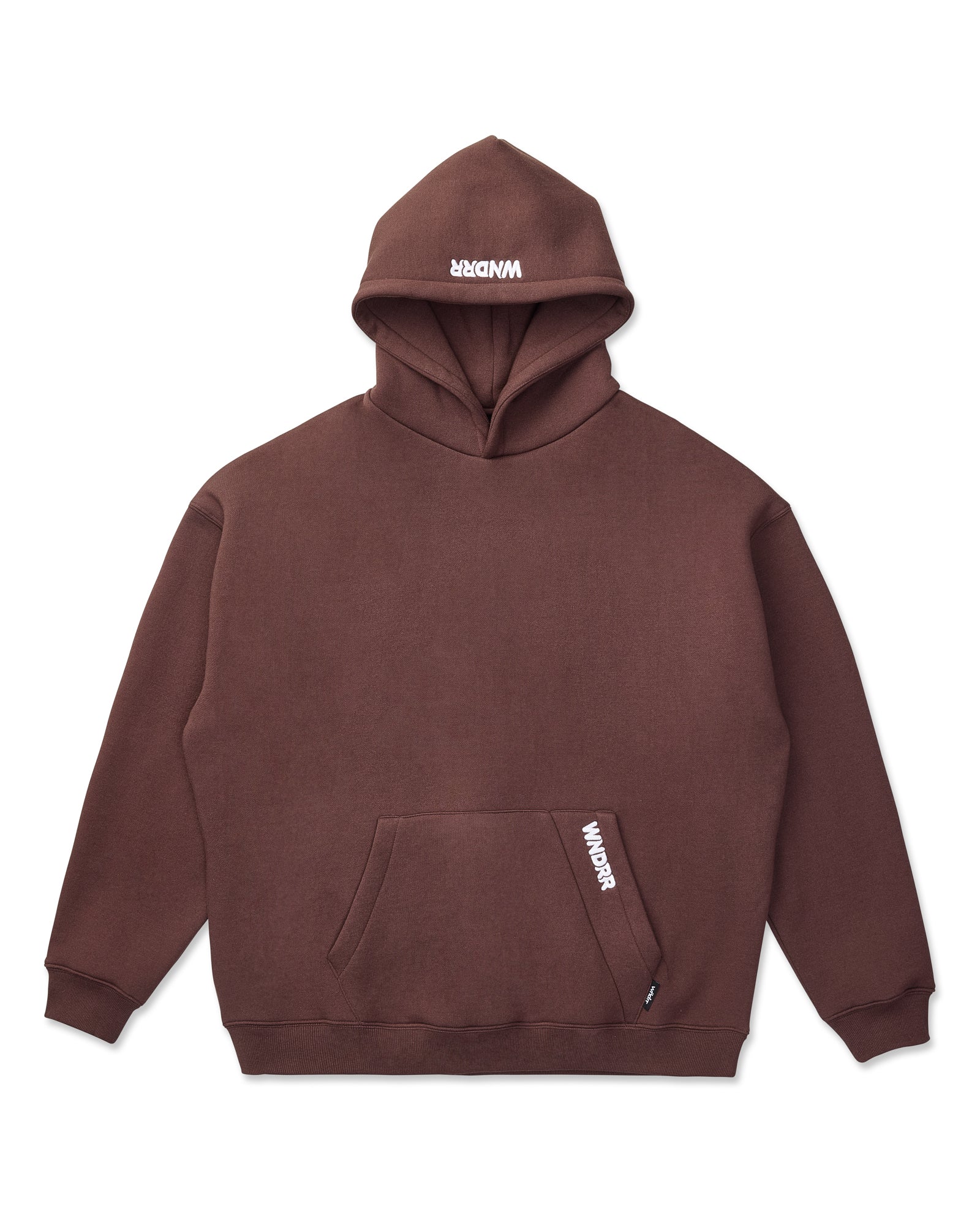 HALO HOOD SWEAT - BROWN