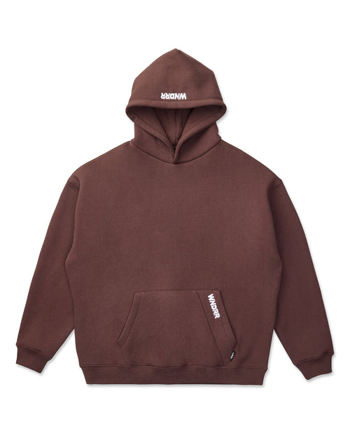 HALO HOOD SWEAT - BROWN