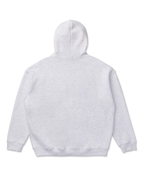 BLISSED HOOD SWEAT - WHITE MARLE