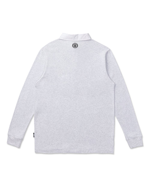 MAISON RUGBY POLO TOP - WHITE MARLE