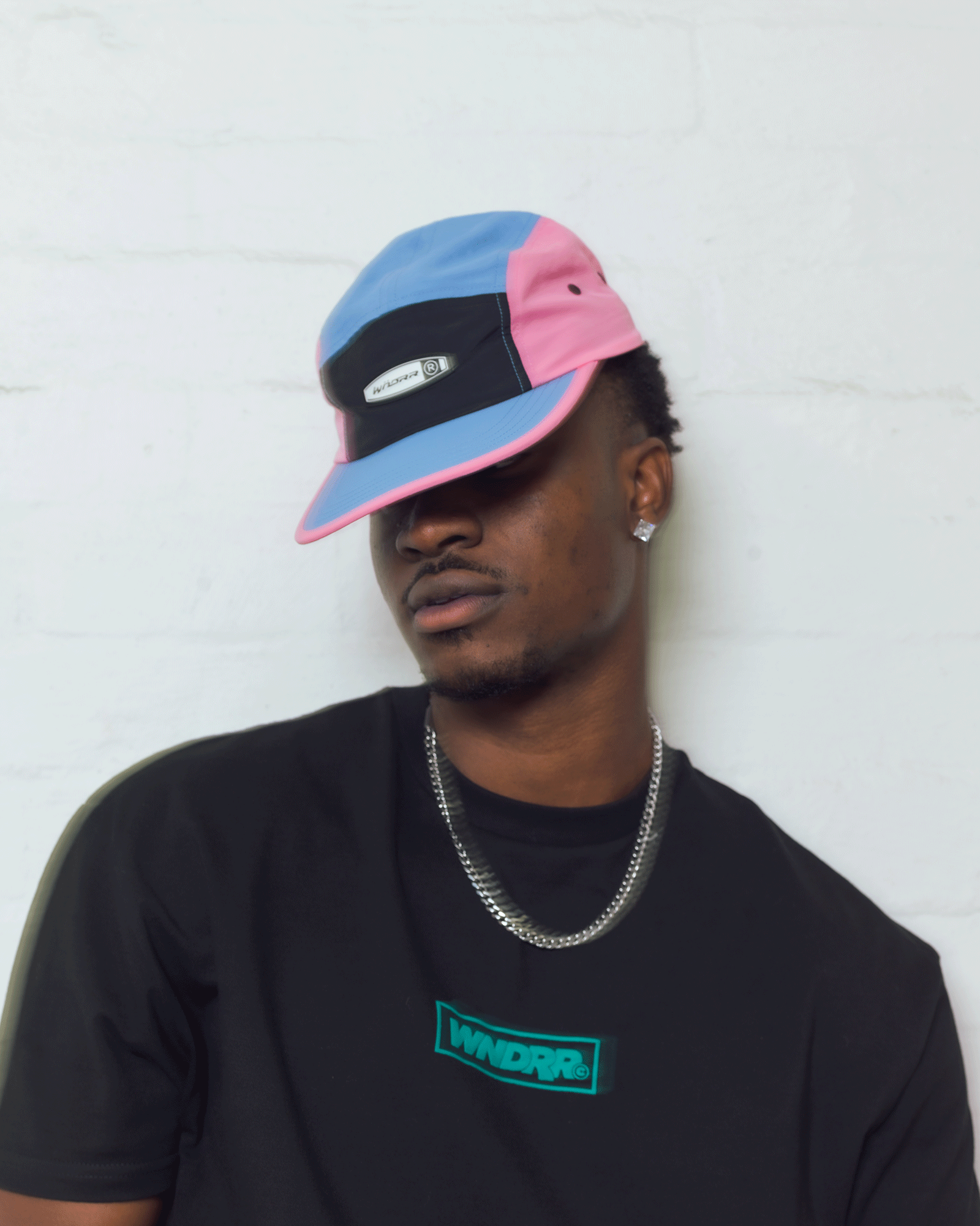 SCRAWL BOX FIT TEE - BLACK