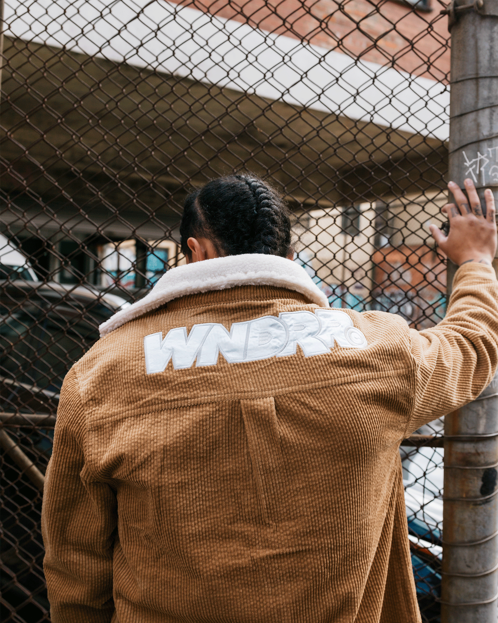 SHODO CORD OVERSHIRT - BEIGE