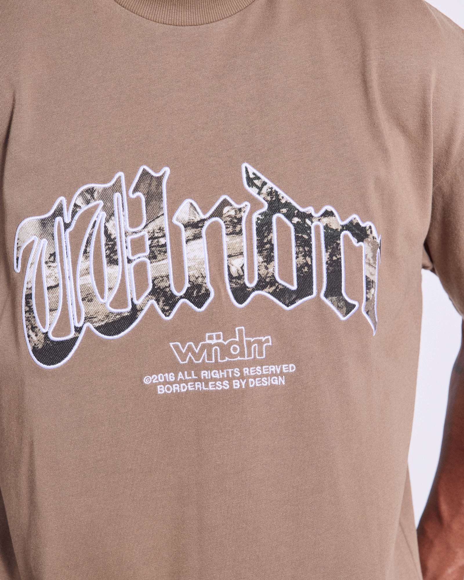 ROGUE HEAVY WEIGHT TEE - TAUPE