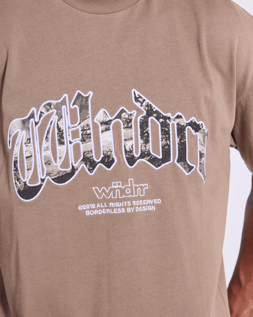 ROGUE HEAVY WEIGHT TEE - TAUPE