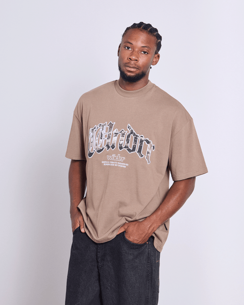 ROGUE HEAVY WEIGHT TEE - TAUPE