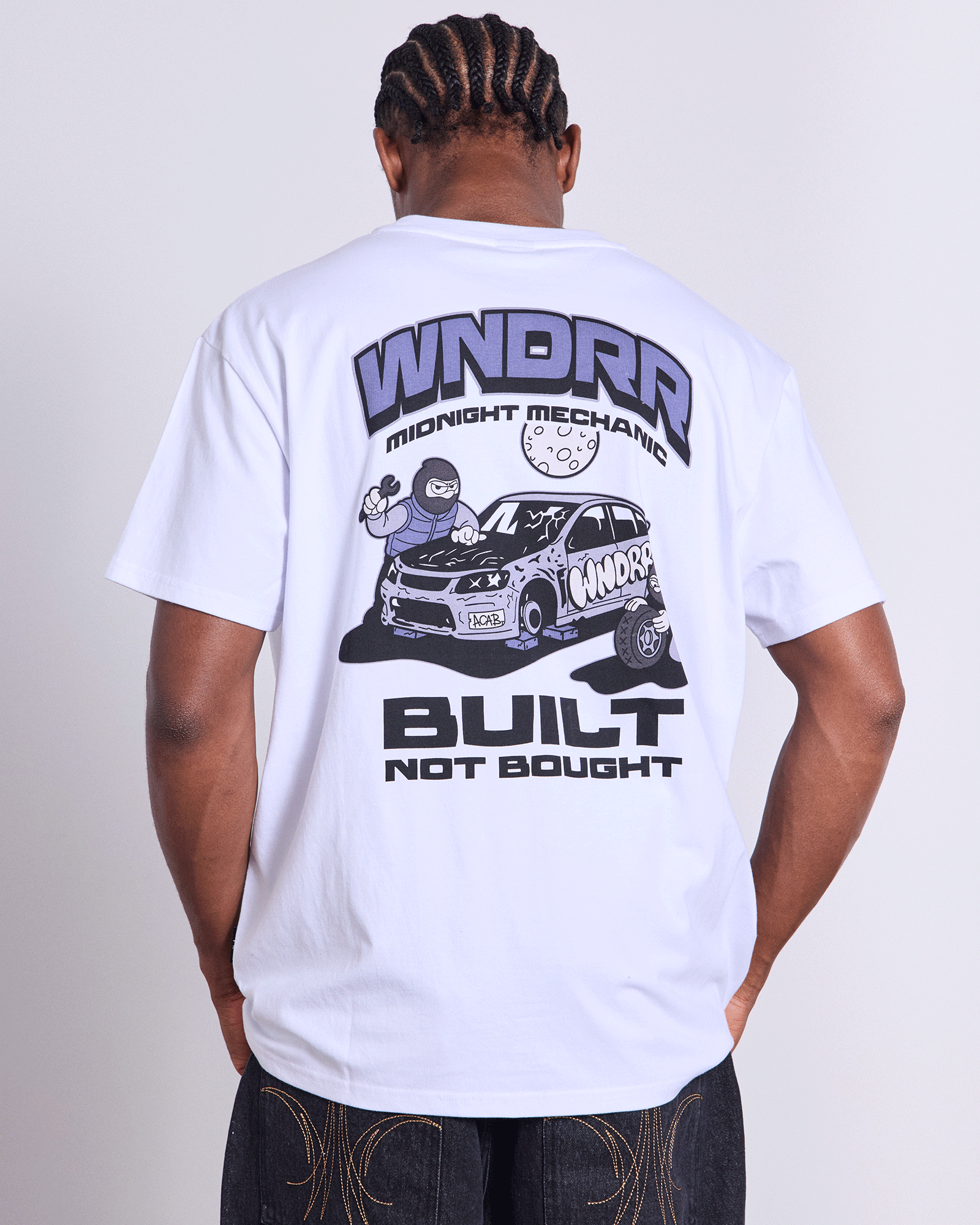 BUILT BOX FIT TEE - WHITE