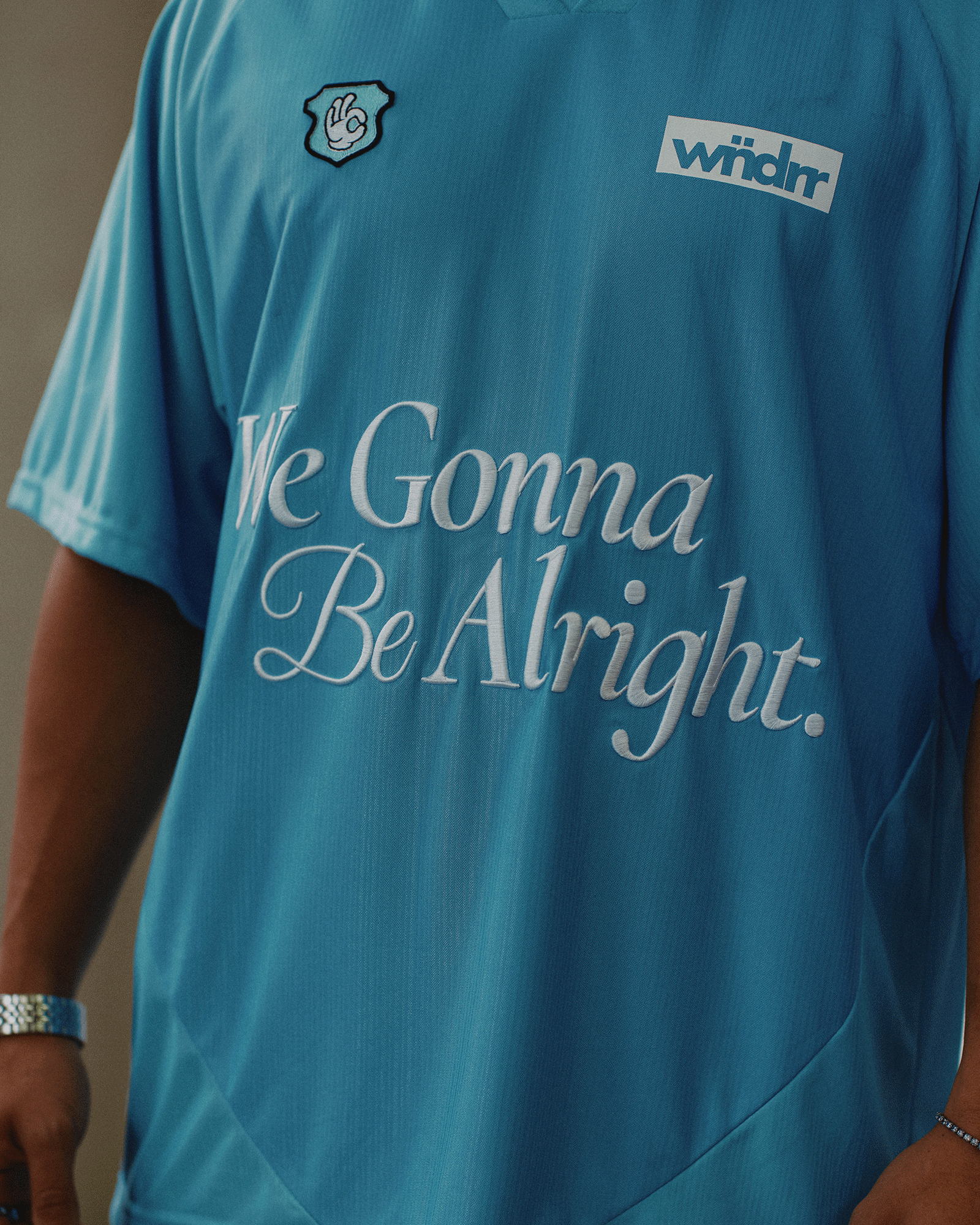 ENRICHED FOOTBALL JERSEY - BLUE