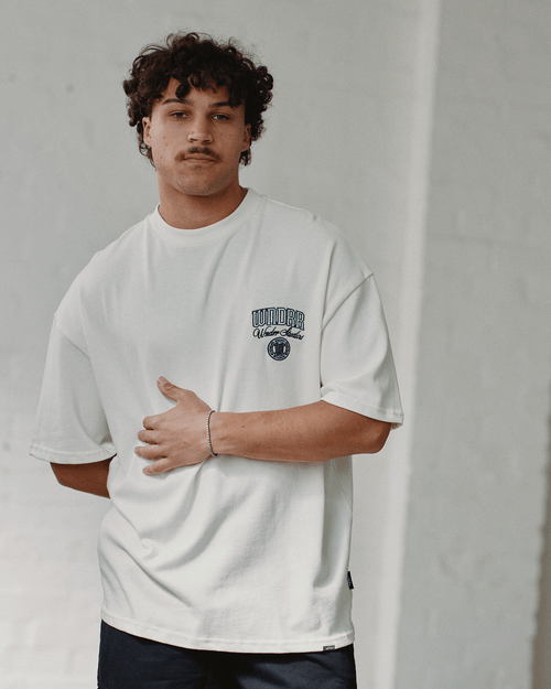PAVILION HEAVY WEIGHT TEE - OFF WHITE