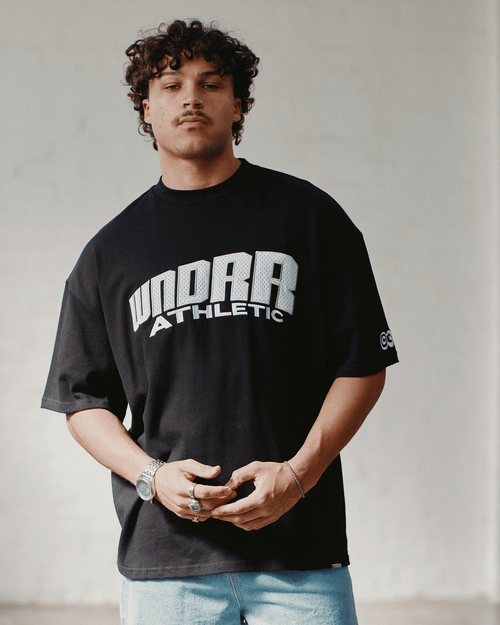 SHIFT HEAVY WEIGHT TEE - BLACK