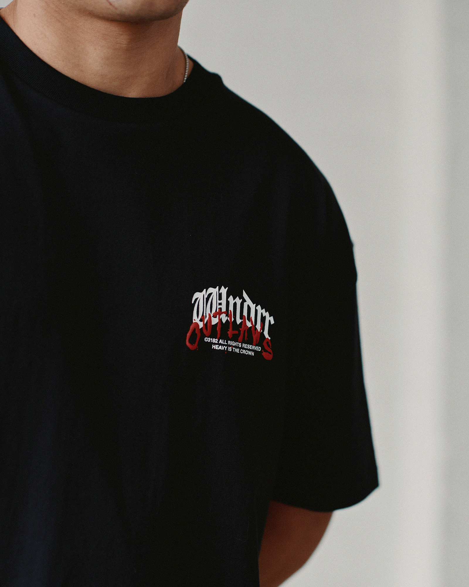 RENEGADE BOX FIT TEE - BLACK