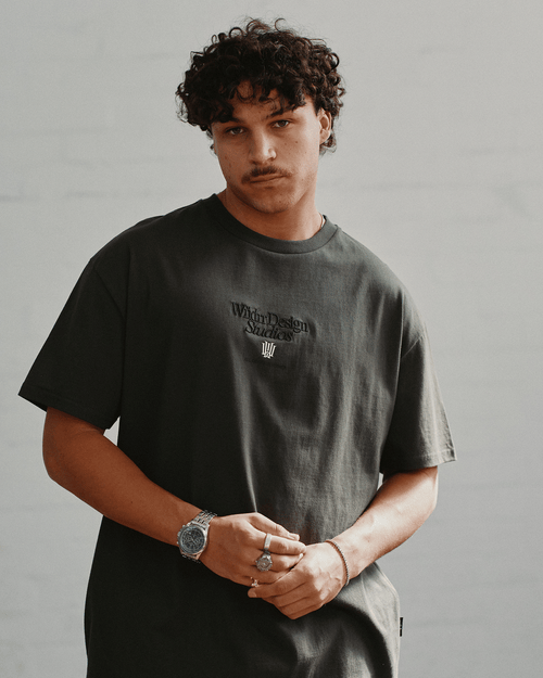 ATELIER BOX FIT TEE - INK