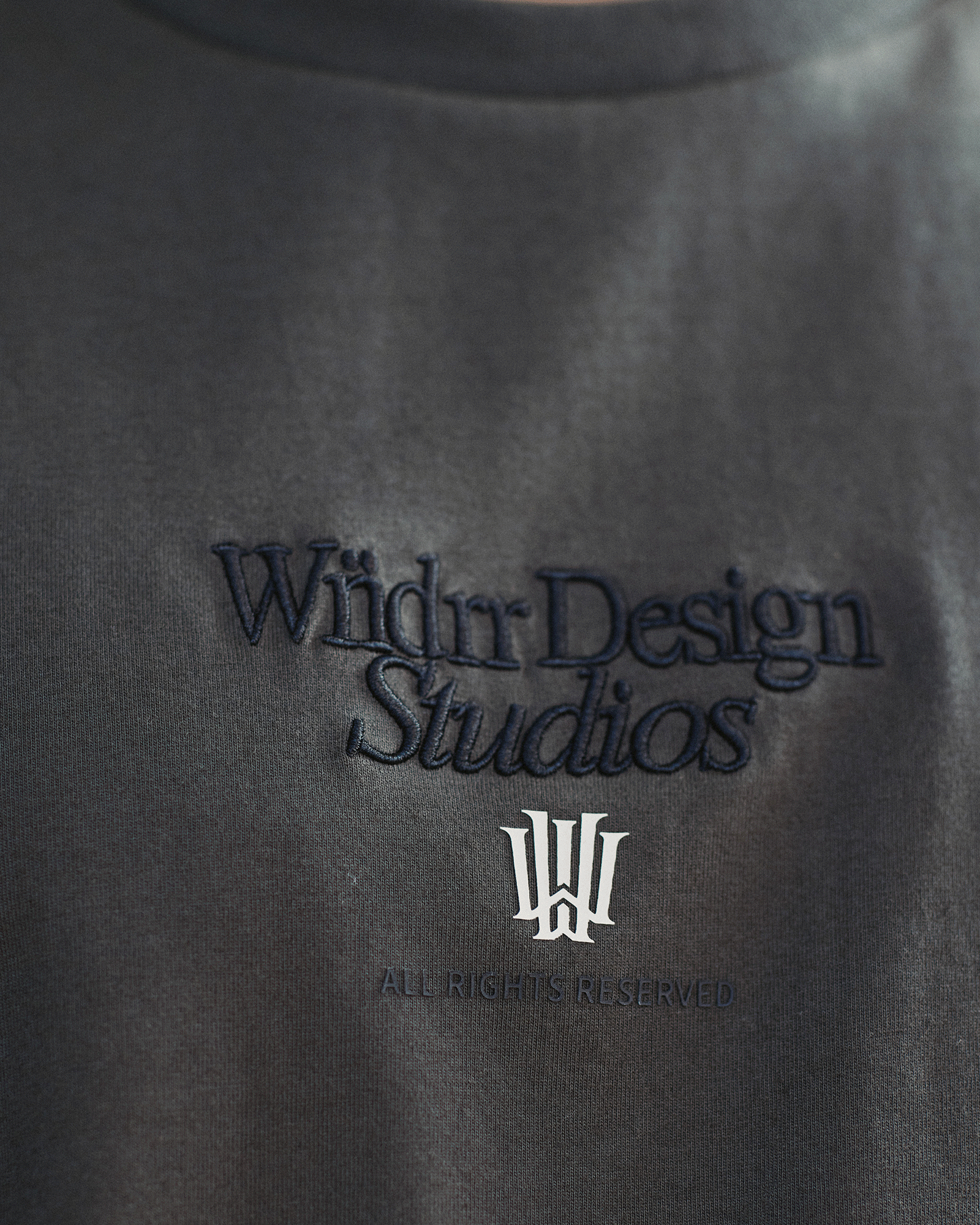 ATELIER BOX FIT TEE - INK