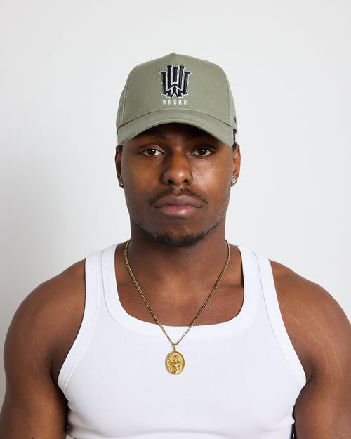 BLEACH CLASSIC SNAPBACK CAP - OLIVE GREEN