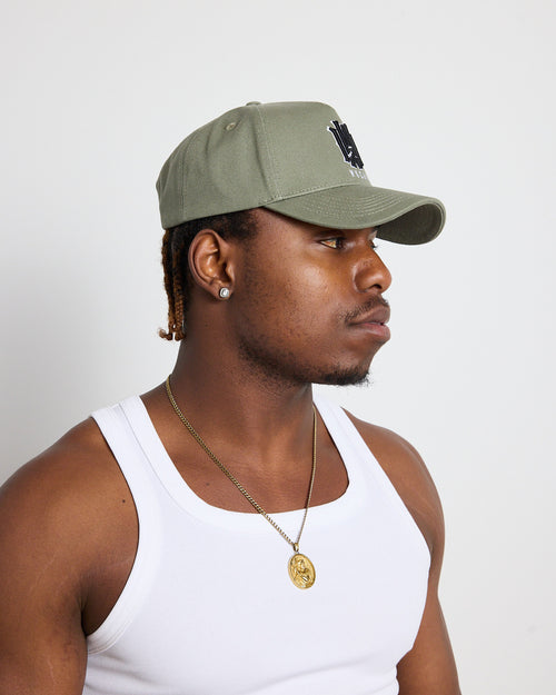 BLEACH CLASSIC SNAPBACK CAP - OLIVE GREEN