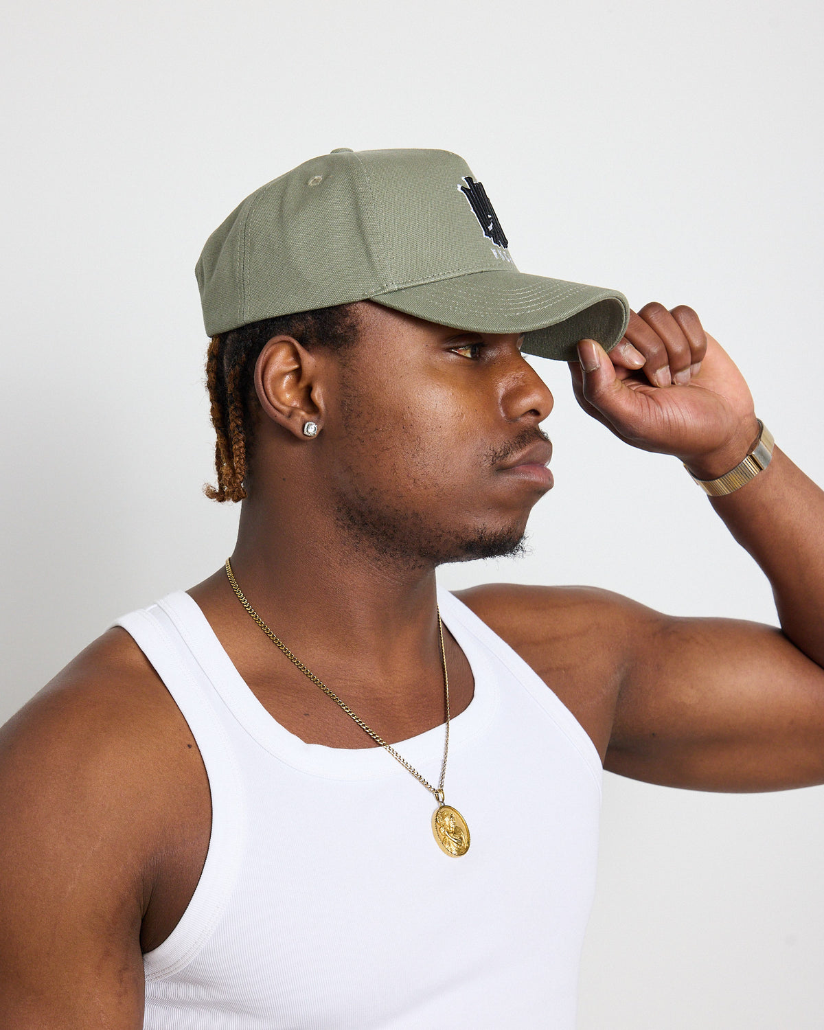 BLEACH CLASSIC SNAPBACK CAP - OLIVE GREEN