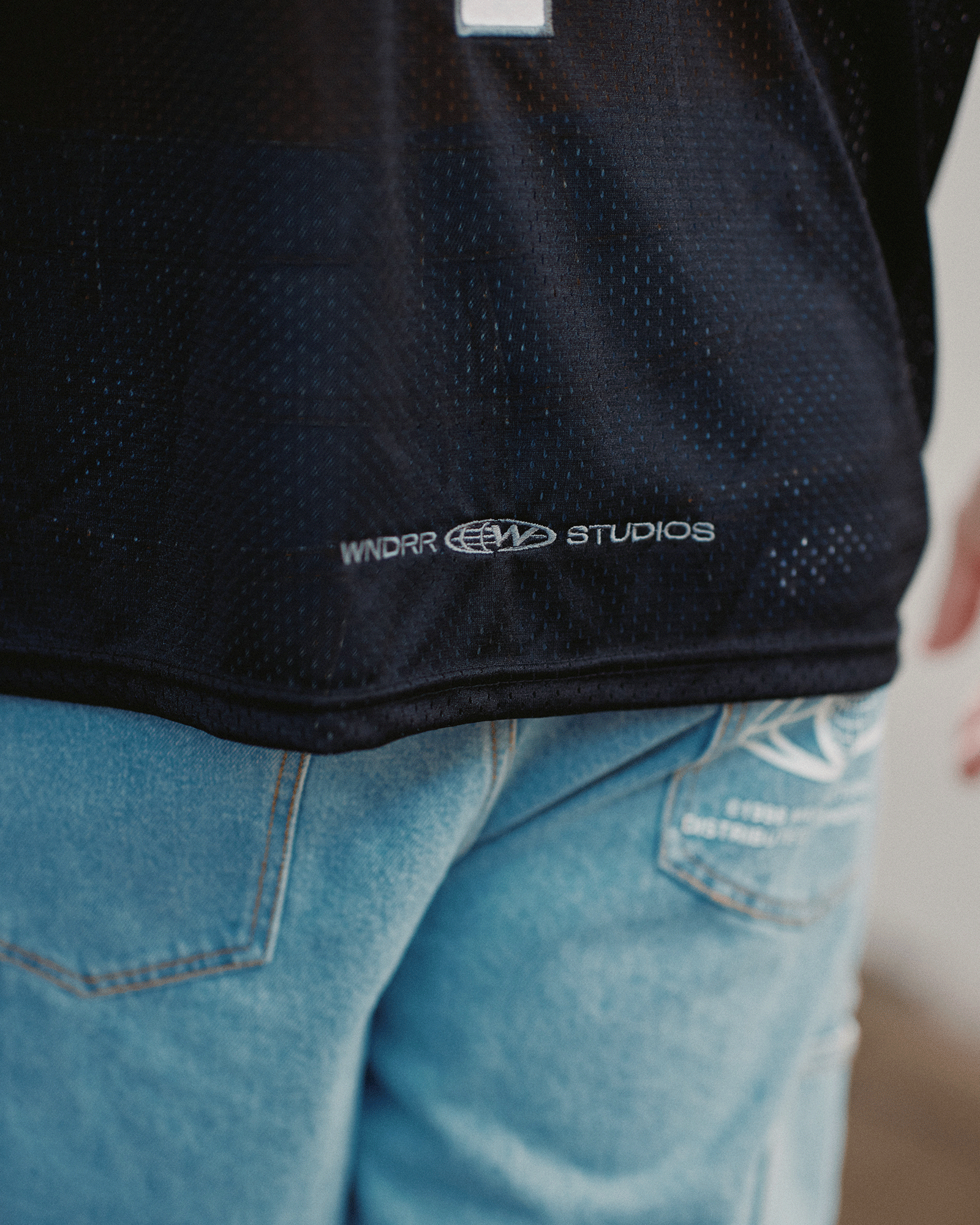 BRIDGE QUARTERBACK JERSEY - BLACK