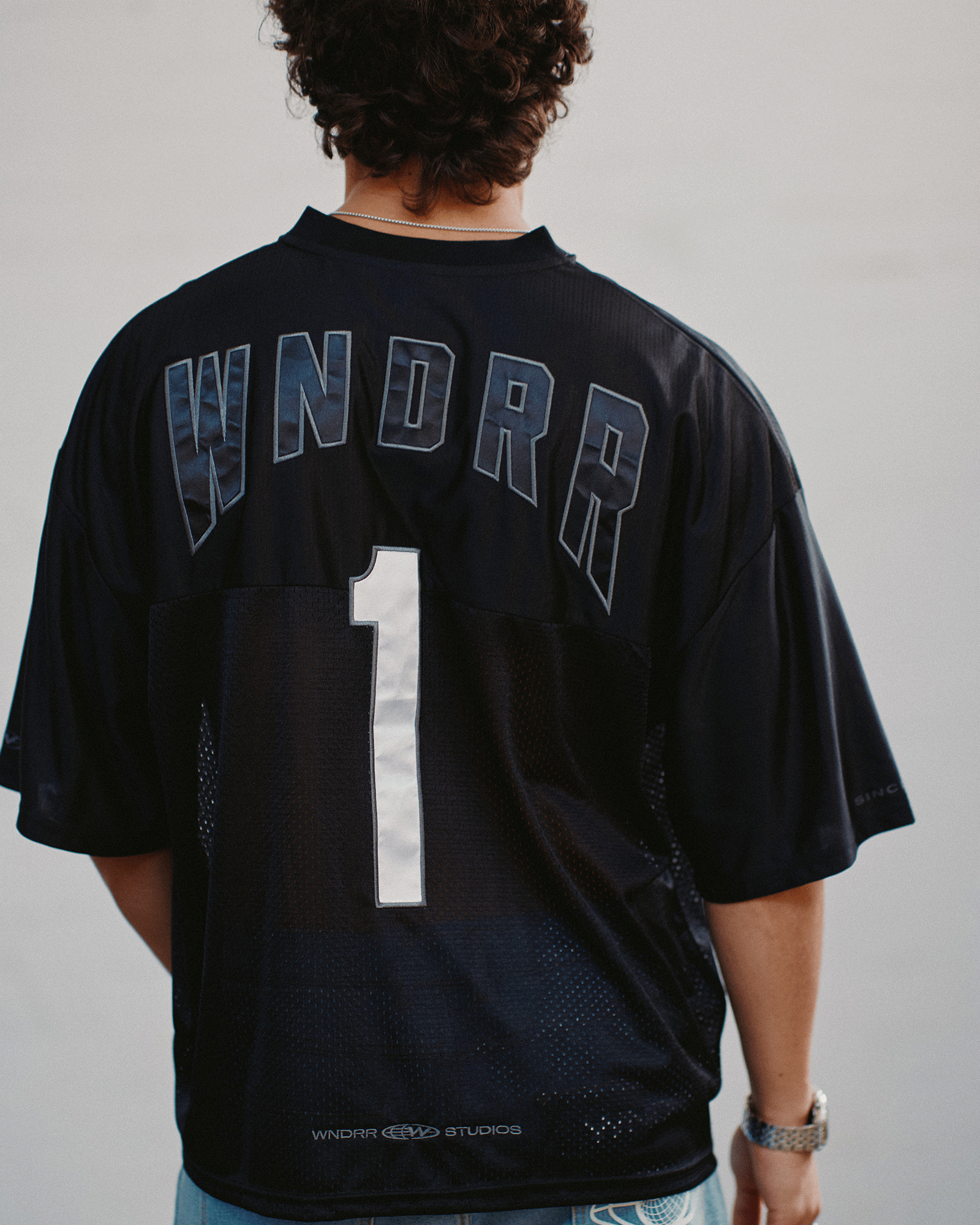 BRIDGE QUARTERBACK JERSEY - BLACK