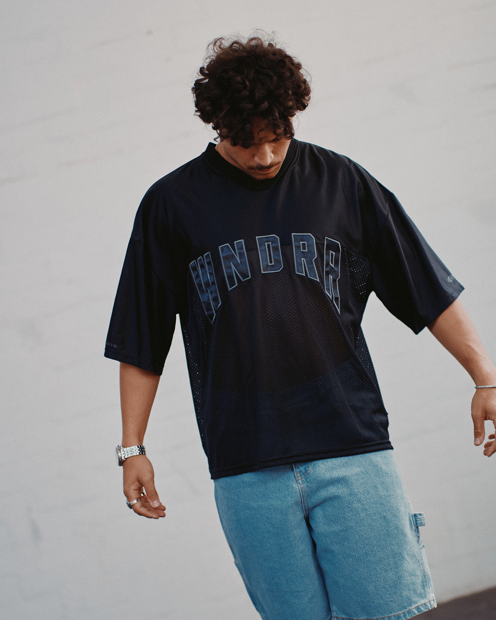 BRIDGE QUARTERBACK JERSEY - BLACK