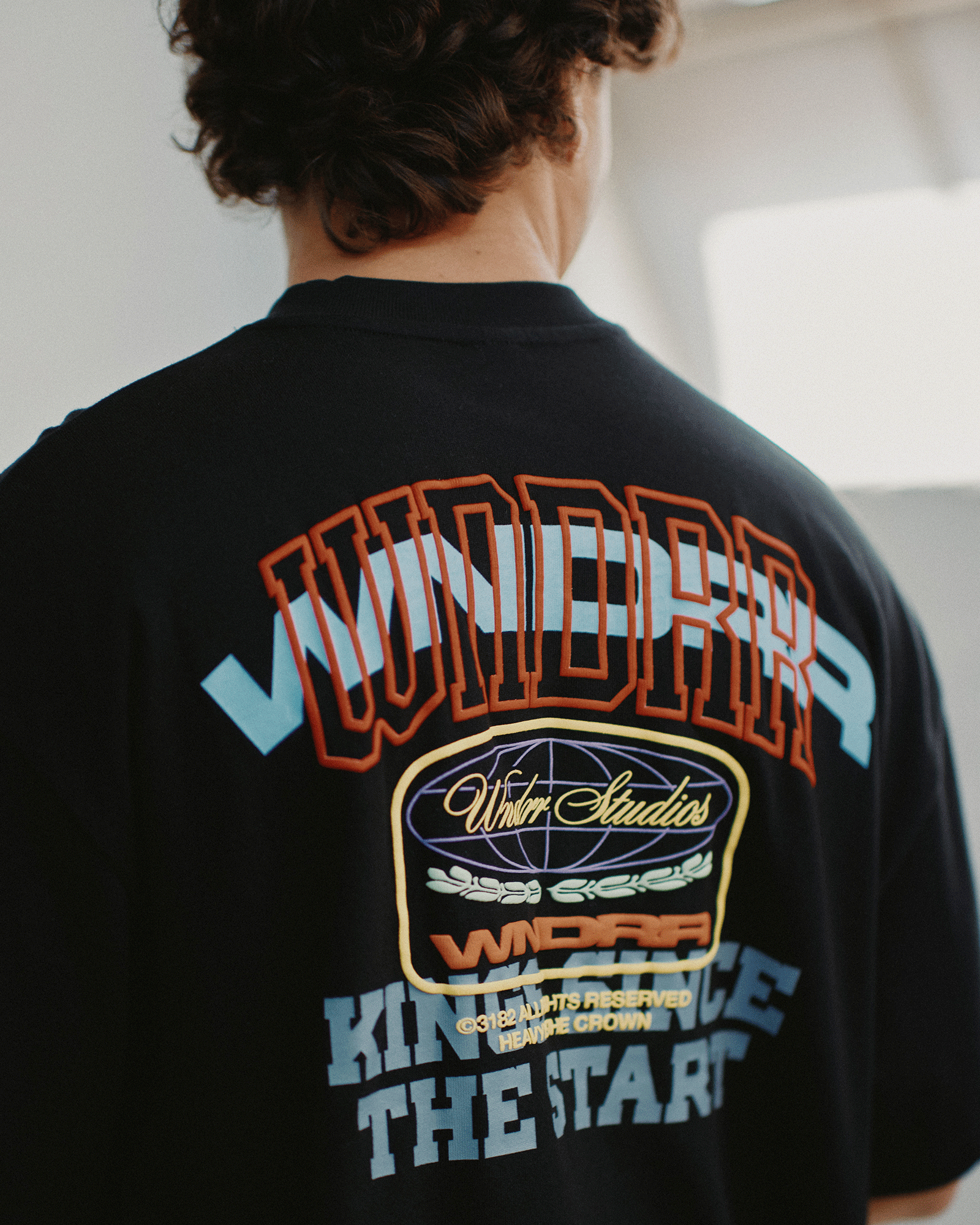 SWATCH HEAVY WEIGHT TEE - BLACK