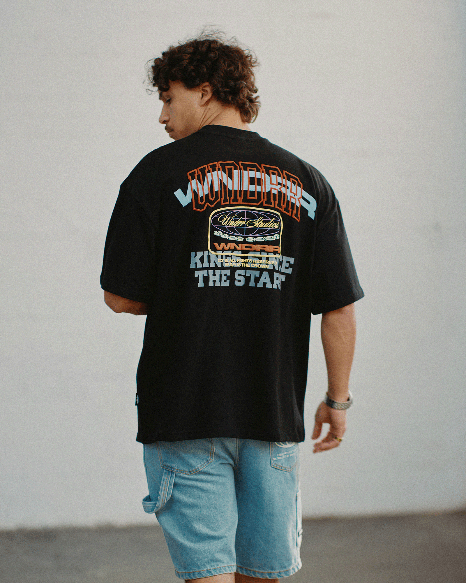 SWATCH HEAVY WEIGHT TEE - BLACK