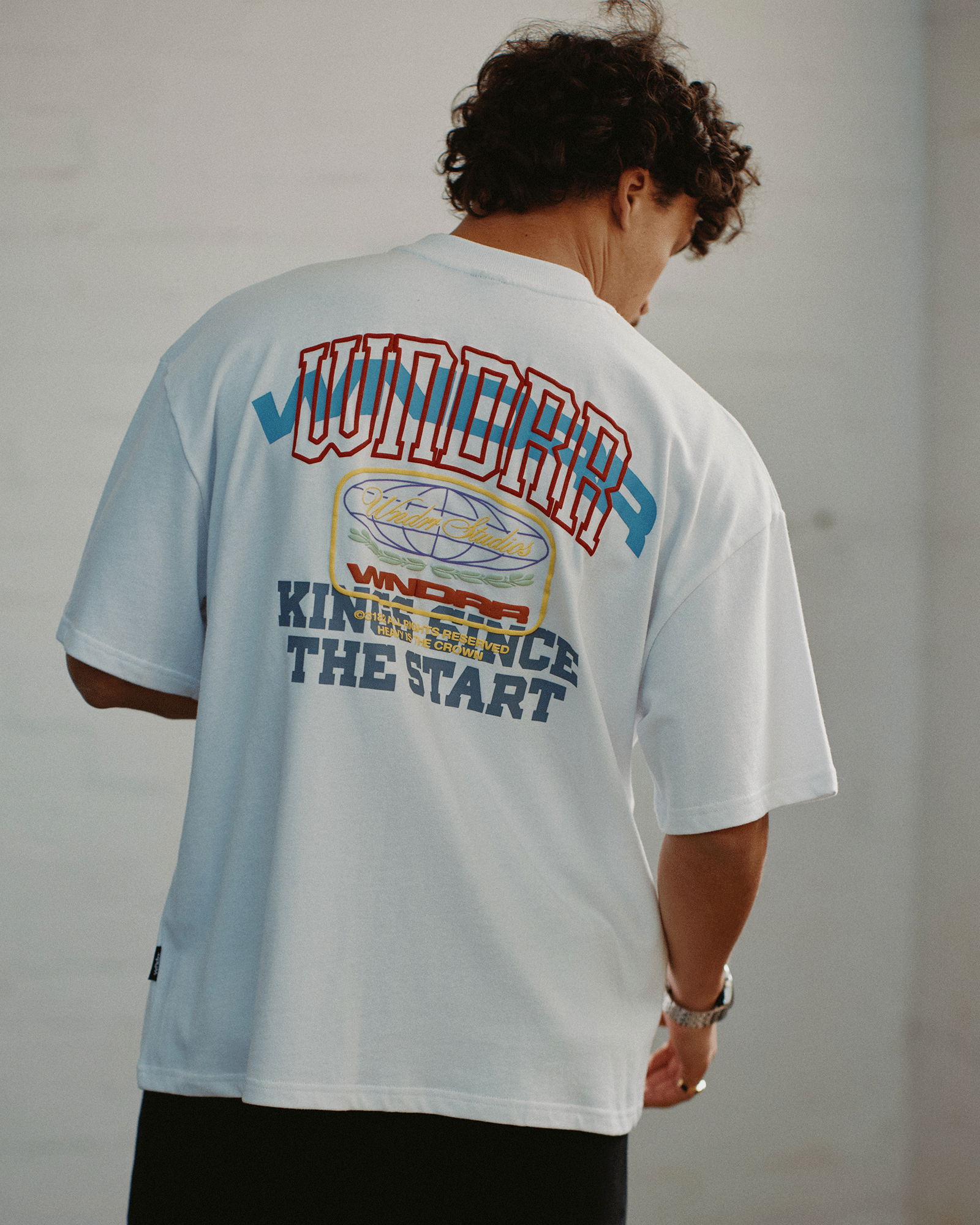 SWATCH HEAVY WEIGHT TEE - WHITE