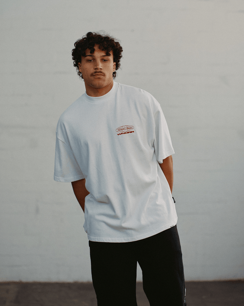 SWATCH HEAVY WEIGHT TEE - WHITE