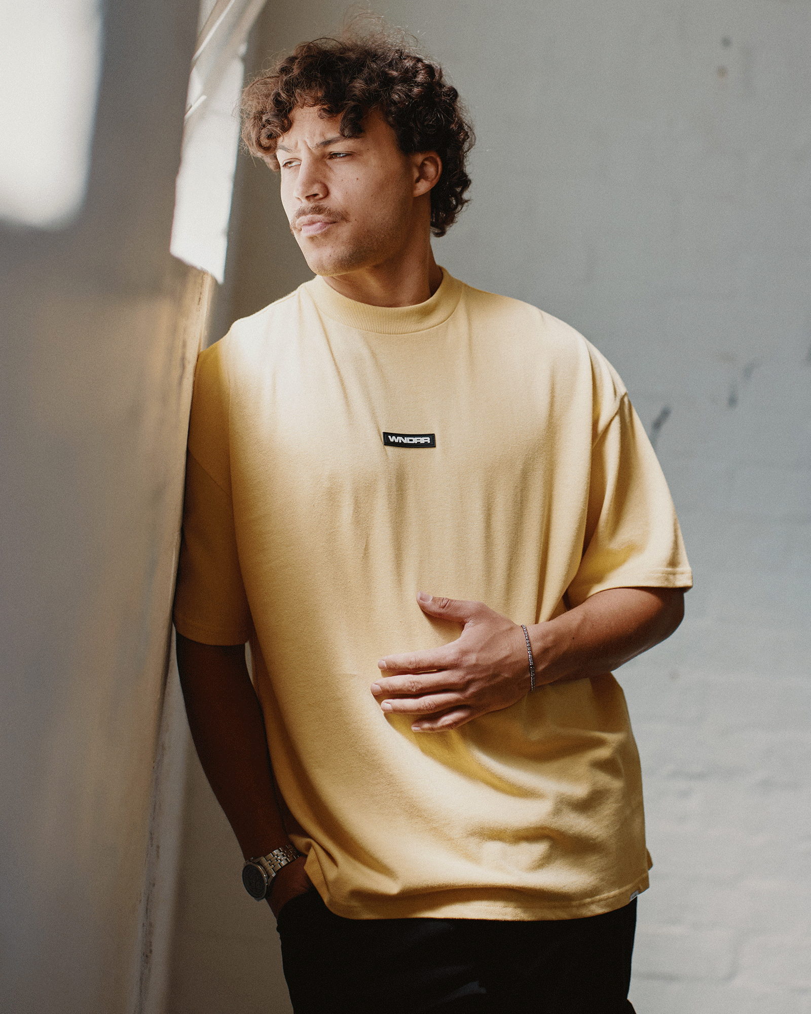 PATRON HEAVY WEIGHT TEE - YELLOW