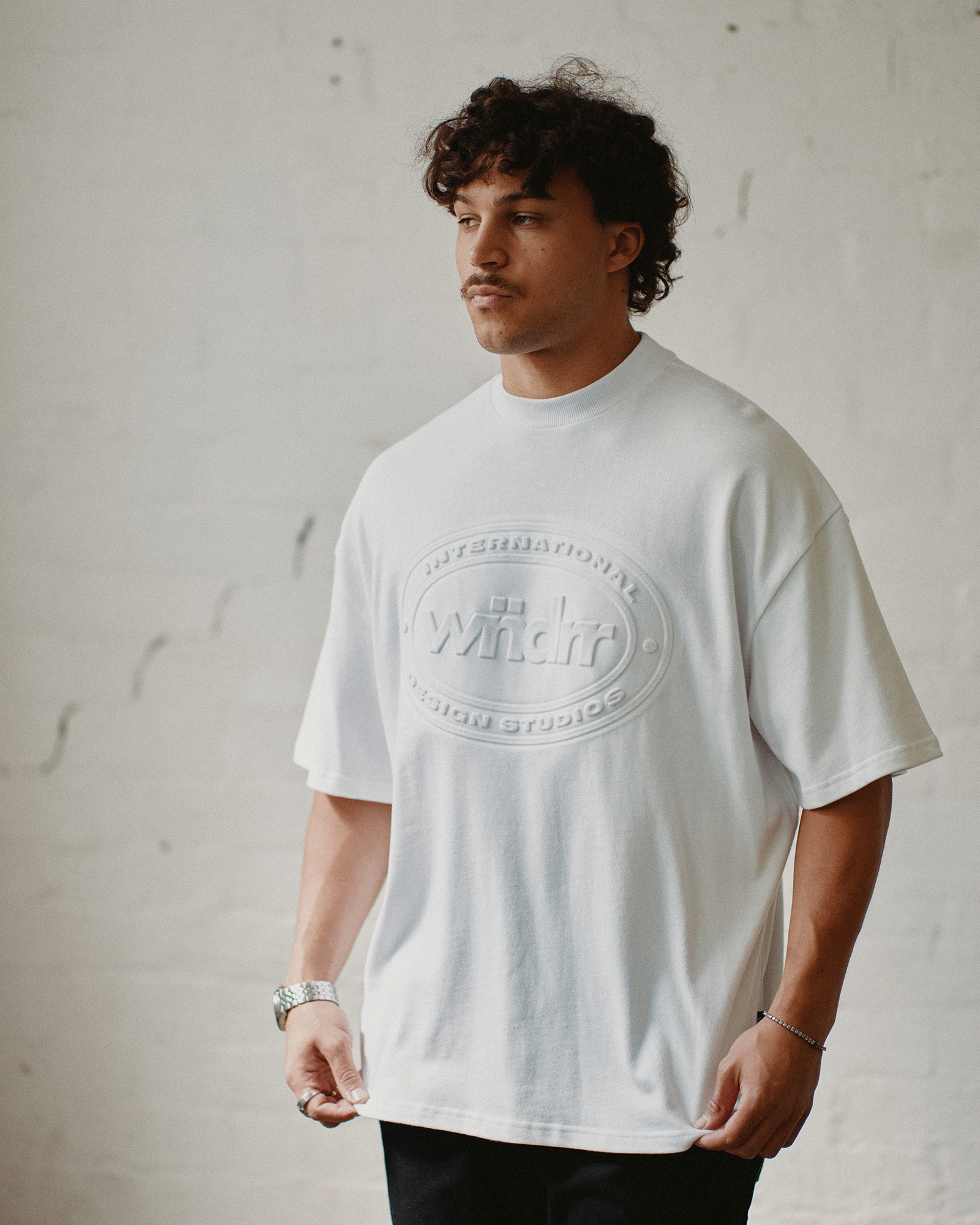 TOKEN HEAVY WEIGHT TEE - WHITE