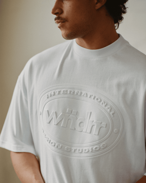 TOKEN HEAVY WEIGHT TEE - WHITE