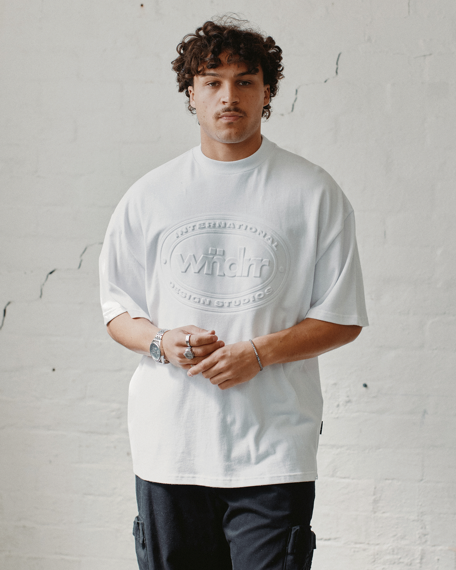 TOKEN HEAVY WEIGHT TEE - WHITE