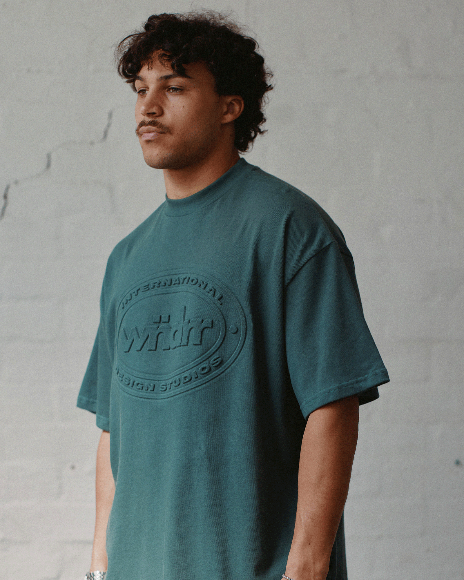 TOKEN HEAVY WEIGHT TEE - DARK GREEN