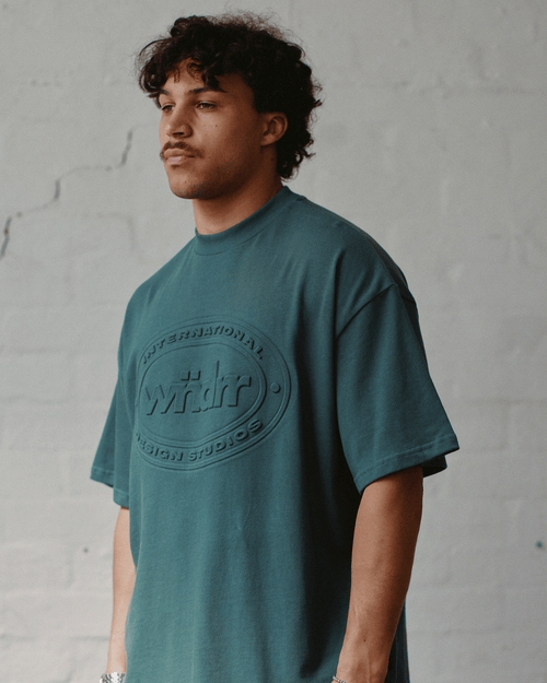 TOKEN HEAVY WEIGHT TEE - DARK GREEN