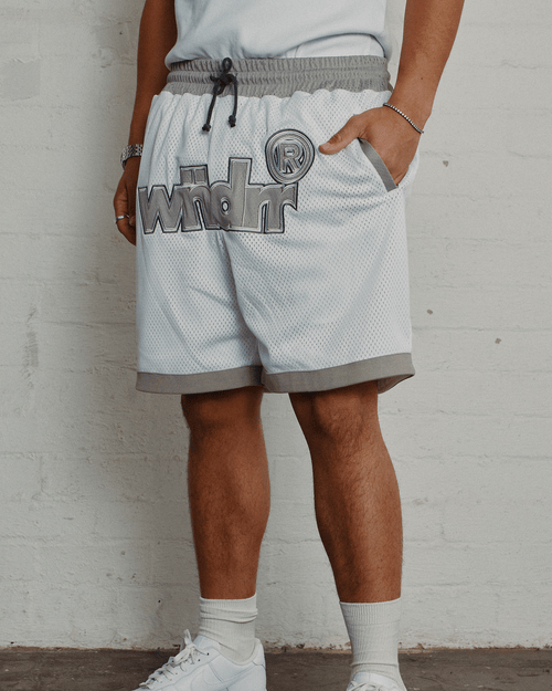 OFFCUT COURT SHORT - WHITE
