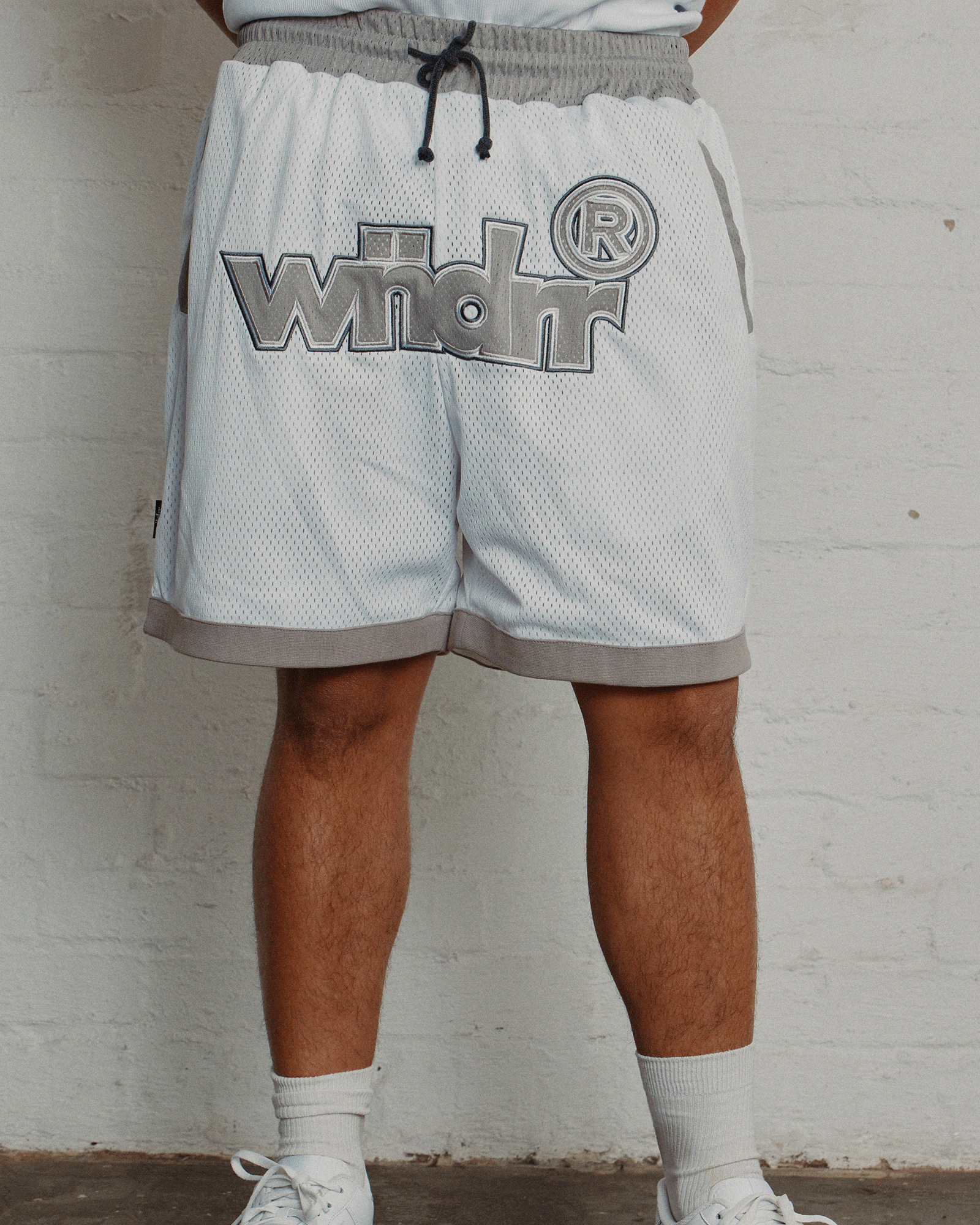 OFFCUT COURT SHORT - WHITE