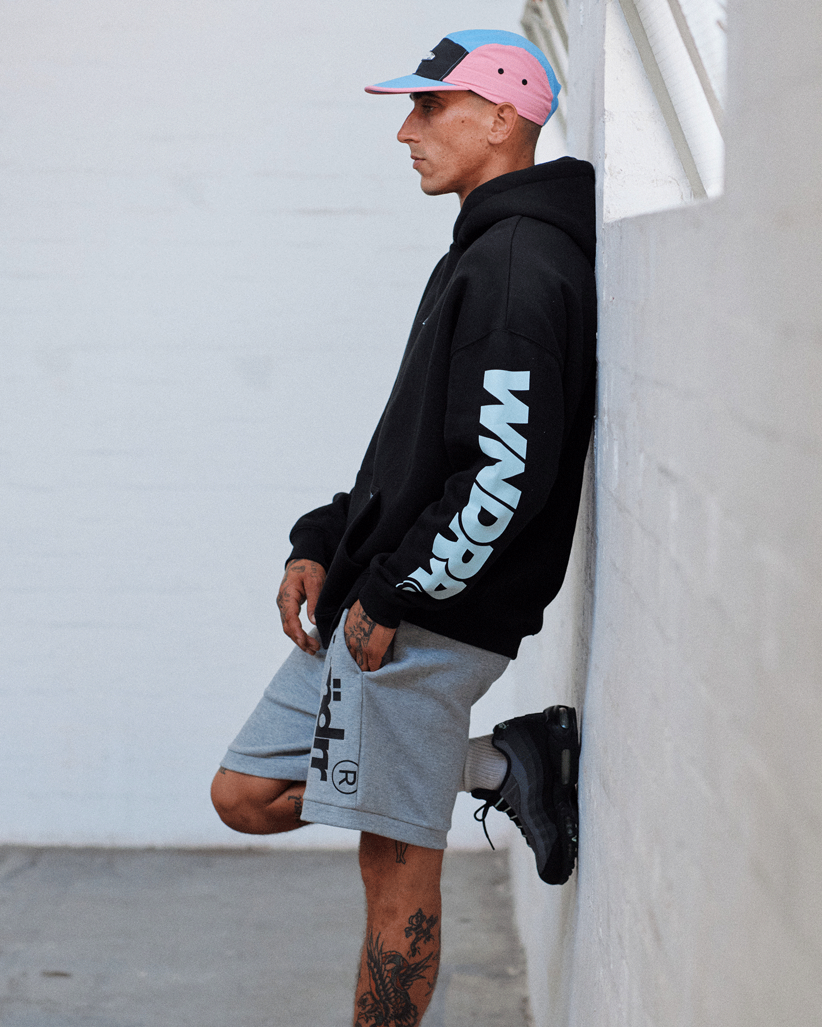 SHODO HOOD SWEAT - BLACK