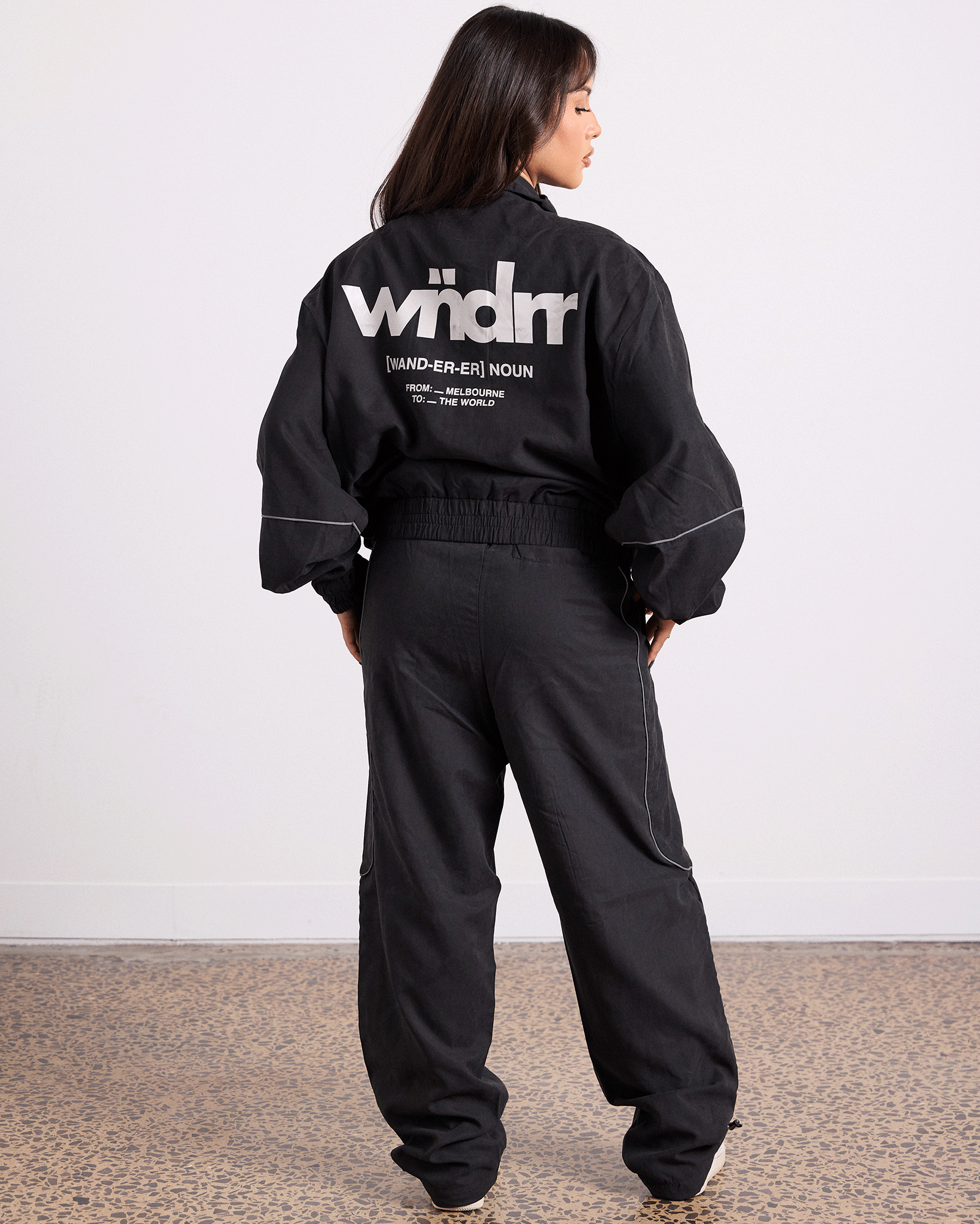 THE WORLD SPORT JACKET - BLACK