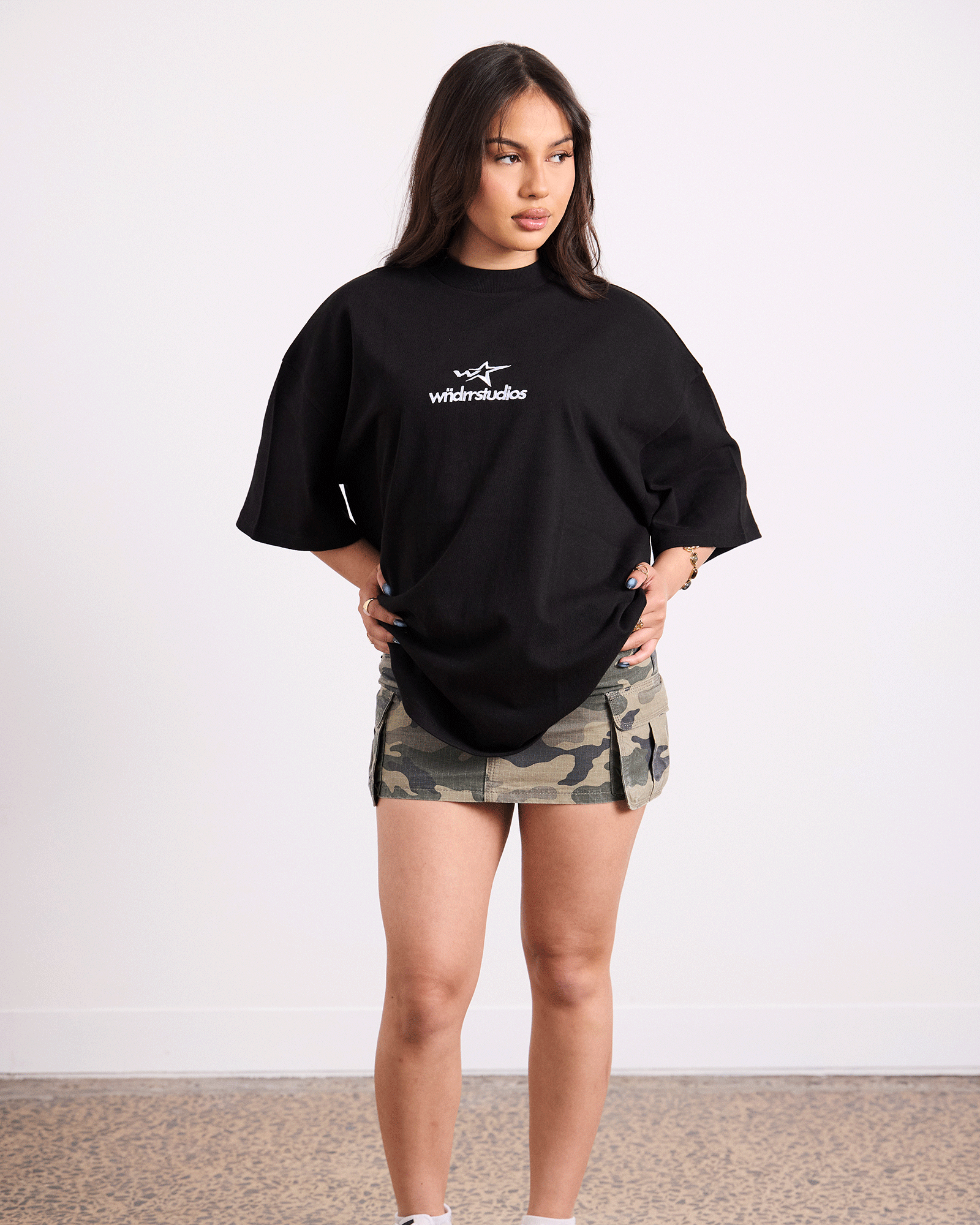 STXRHAUS HEAVY WEIGHT TEE - BLACK