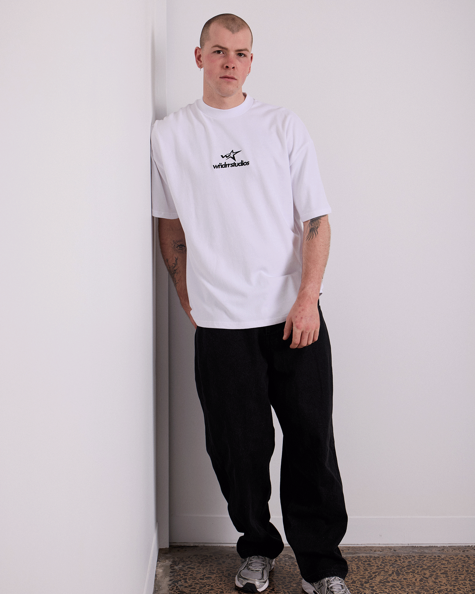 STXRHAUS HEAVY WEIGHT TEE - WHITE