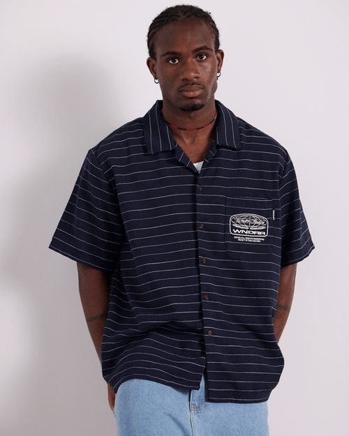 MAISON S/S SHIRT - NAVY