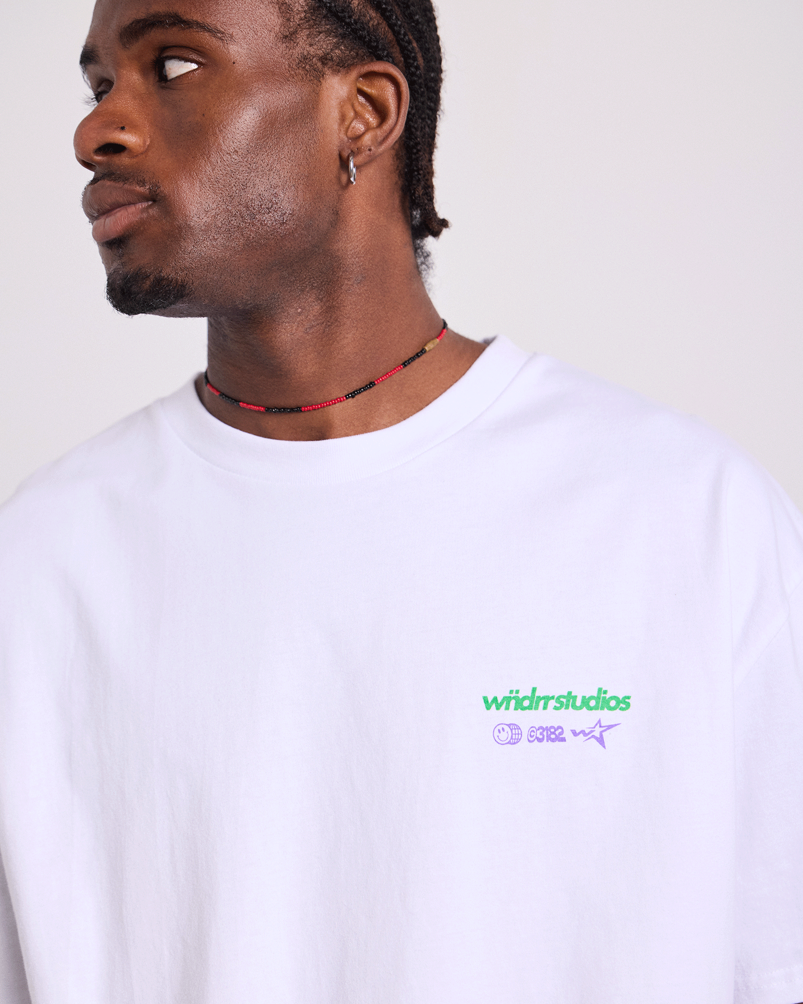 OVERSTEER BOX FIT TEE - WHITE