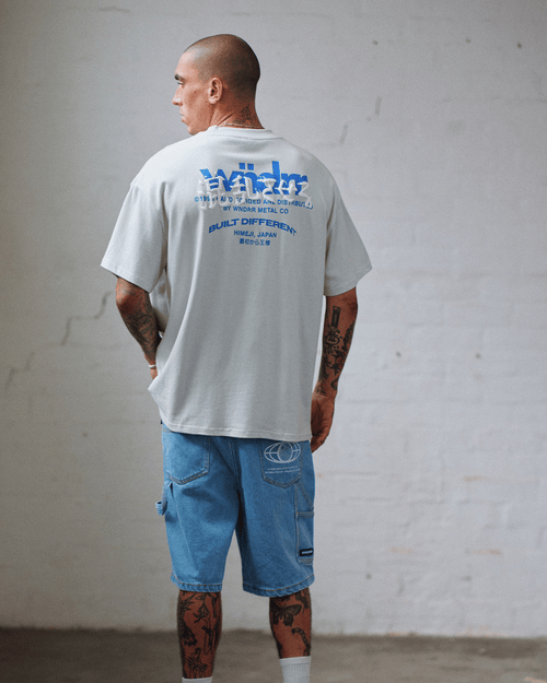 FORGED HEAVY WEIGHT TEE - OYSTER