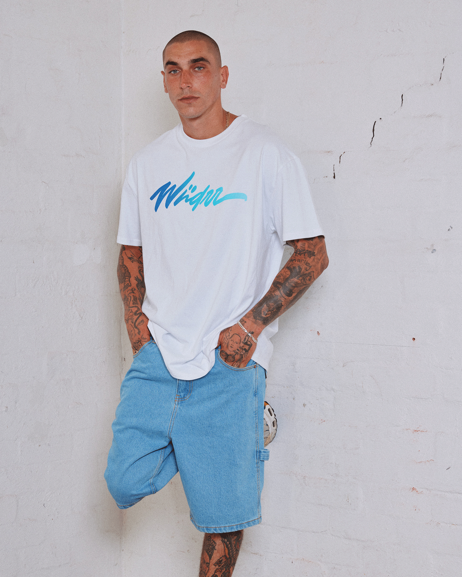 ARTEMIS BOX FIT TEE - WHITE