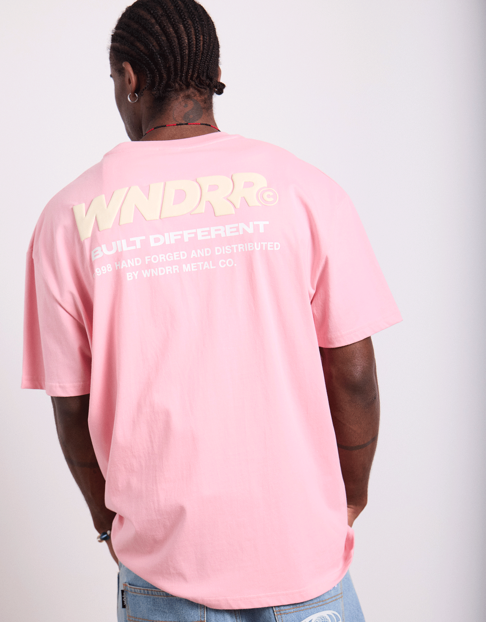 SHODO BOX FIT TEE - PINK