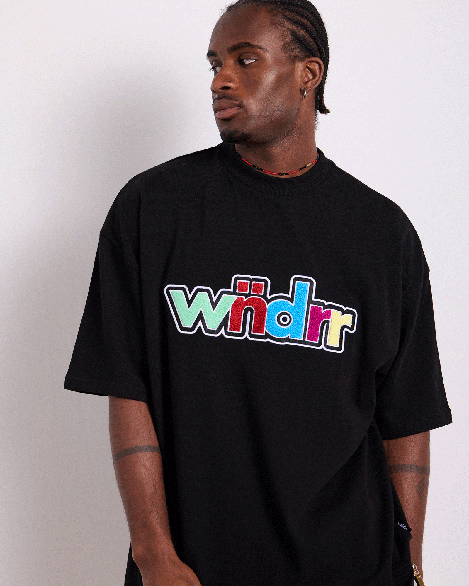 TINT HEAVY WEIGHT TEE - BLACK